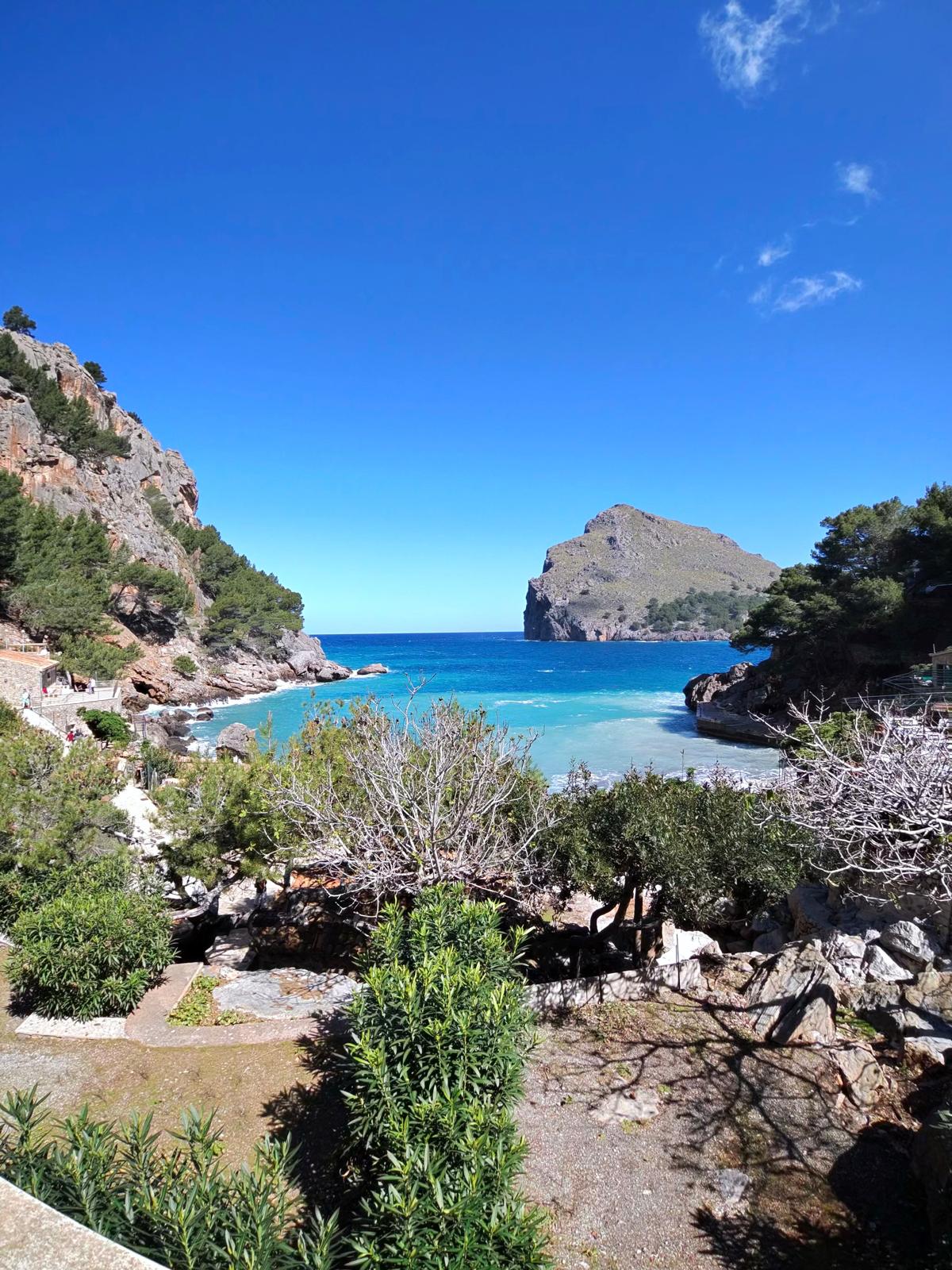 Crique turquoise de Sa Calobra à Majorque